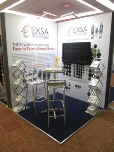 EXSA stand at the IFES exhibition