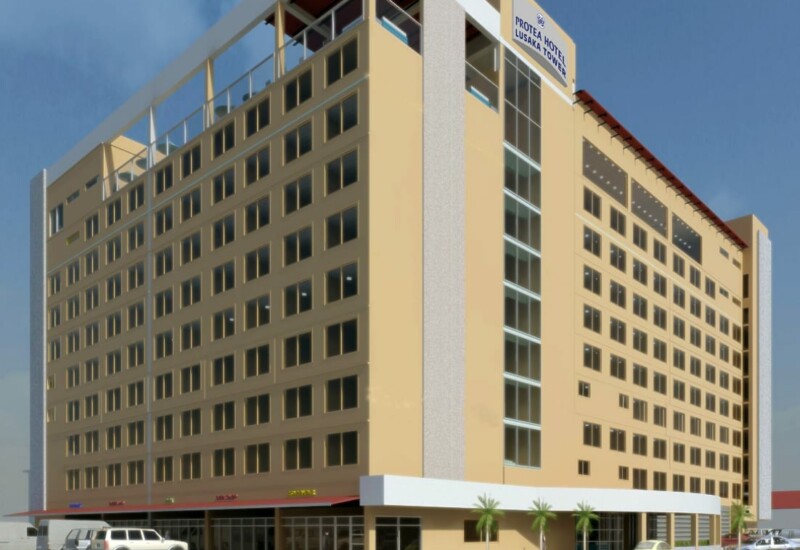 PH Lusaka Towers front view