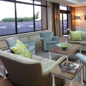 Fancourt’s airport lounge