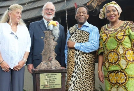 King Zwelithini opens bird aviary