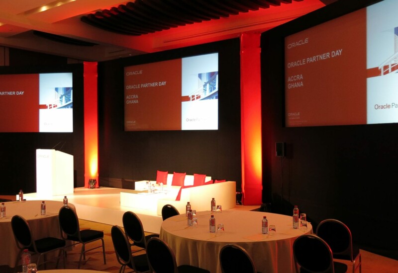 Oracle event, Ghana -Photo courtesy Gearhouse Ghana