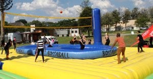 Bossaball takes team building to new heights