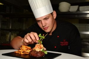 Meet highly skilled Chef Andre - who creates delectable menu choices at Emerald Casino's High Stakes 