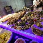 SEAFOOD SENSATION:  Lingela’s fresh seafood, which is grilled to order, is now presented on ice. 