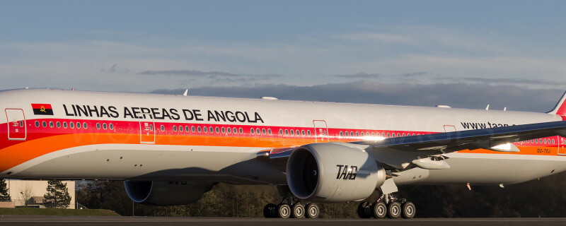 One of TAAG Angola Airlines' carriers