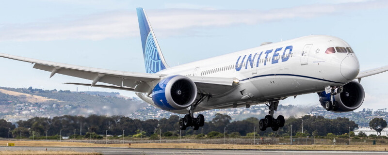 United Airlines first direct flight from Washington/Dulles hub to Cape Town International Airport touched down on 18 November