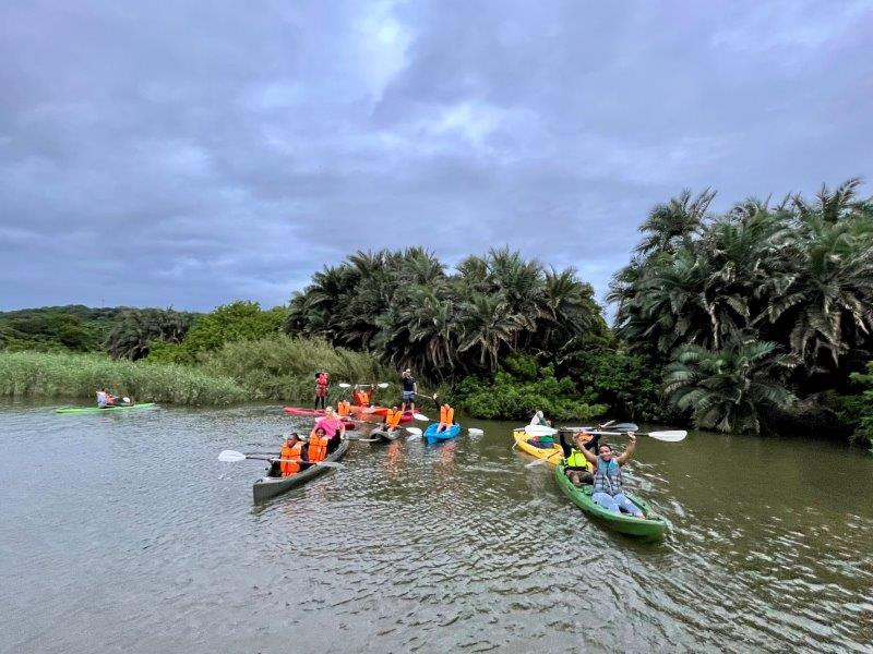 Kayaking in Scottburgh