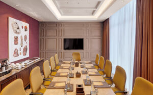 A meeting room at the Strand Hotel Swakopmund
