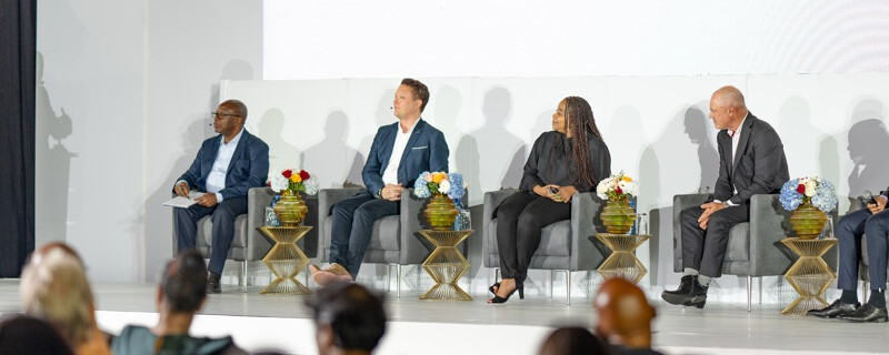 The panel discussion at Africa's Travel Indaba launch event