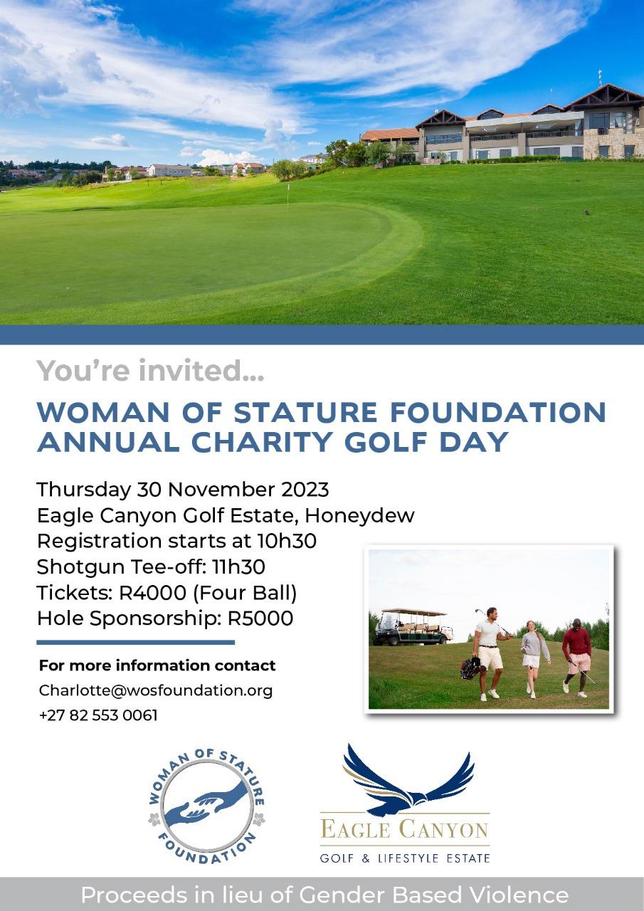 Woman of Stature Foundation Golf Day fundraiser