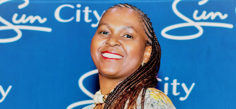 Votelwa Majola, the HR Manager at Sun City Resort