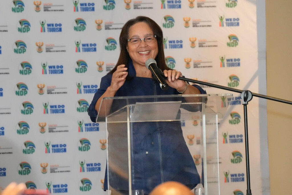 Minister of Tourism Patricia de Lille 