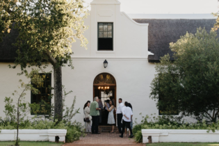 The Spier Manor House entrance