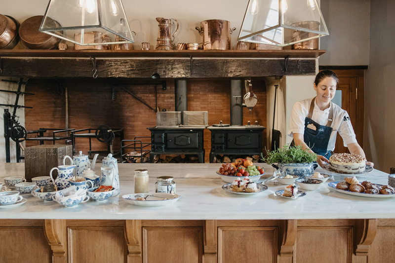 The Spier Manor House kitchen